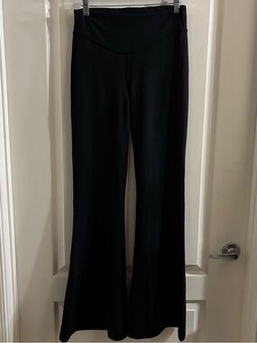 lululemon athletica Black Flared Yoga Pants